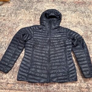 Norrona trollveggen superlight down 850 Hood Ws Jacket Women's Navy Size Large